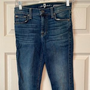 7 For All Mankind -  Gwenevere Ankle Skinny Jeans